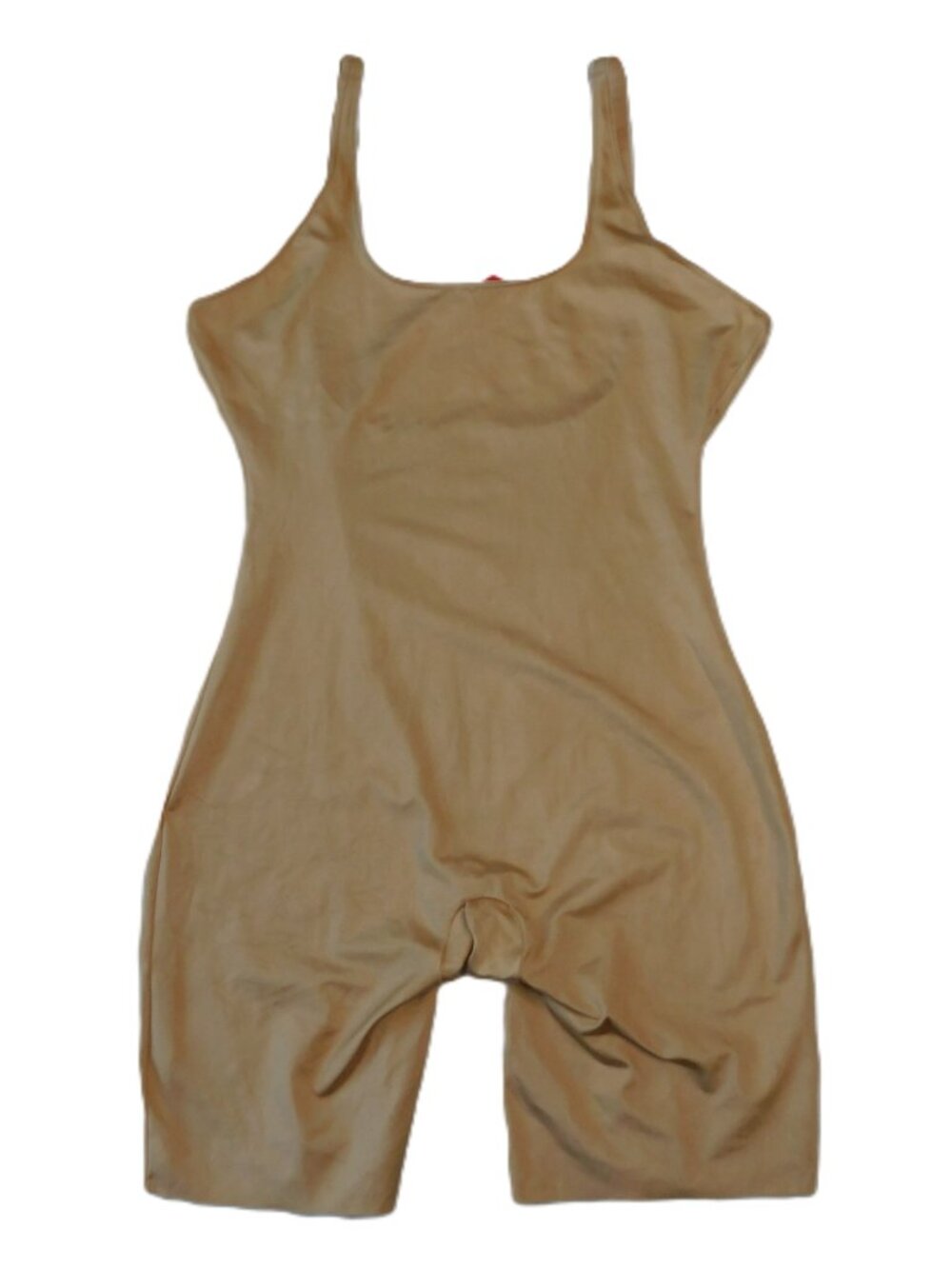 SPANX SpanxShape Invisible Mid Thigh Bodysuit | Tan | EUC | XL